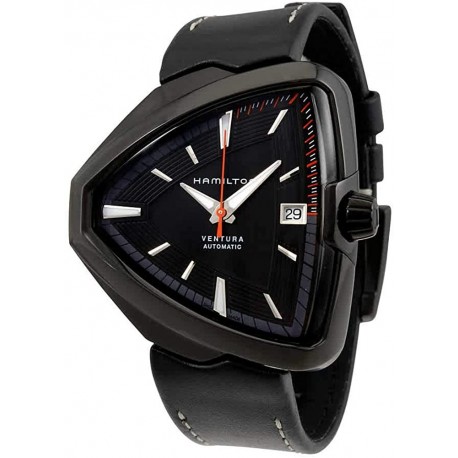 Reloj Hamilton H24585731 Ventura Elvis80 Automatic Black Dial Hombre