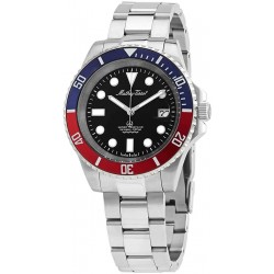 Reloj Mathey-Tissot H906AR Mathey Jumbo Quartz Black Dial Ho (Importación USA)