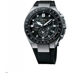 Reloj Seiko SSE169J1 astron Hombre Analog Solar Silicone Bra (Importación USA)