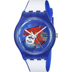 Reloj Swatch SUON112 Unisex Originals Analog Display Swiss Quartz White