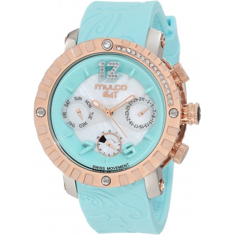 Reloj MULCO MW5-1622-413 NUIT Swiss Chronograph Stainless St (Importación USA)