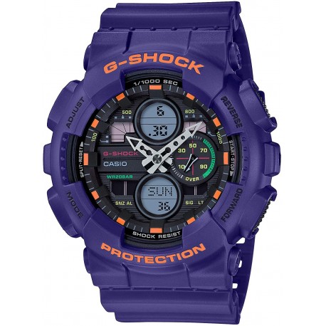 Reloj G-Shock GA-140-6AJF CASIO GA-100 Symbolic Face (Importación USA)