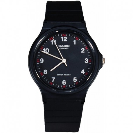 Reloj Casio MQ24-1B Analog Black 1 Size (Importación USA)