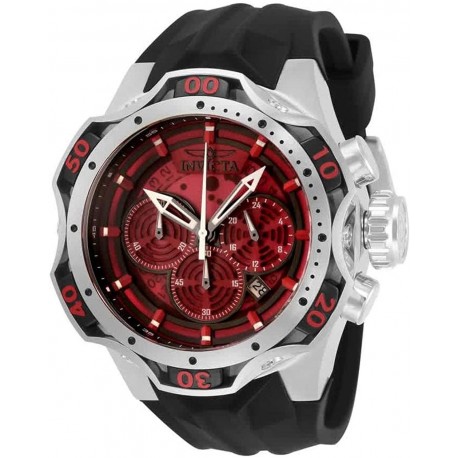 Reloj Invicta 33631 Venom Chronograph Quartz Red Dial Hombre (Importación USA)