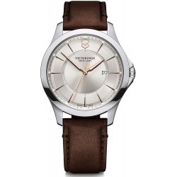 Reloj Victorinox 241907 Alliance Silver 2-Tones dial Bezel B (Importación USA)