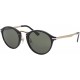 Gafas Persol PO3248-S 95/31 Hombre Black/Green Lenses Round 49mm