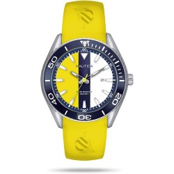 Reloj Nautica NAPNAI808 Hombre Cruise Nac 10 Yellow Silicone Quartz Fashion