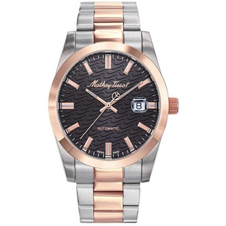 Reloj Mathey-Tissot H1450ATRN Mathy I Automatic Black Dial H (Importación USA)