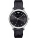 Reloj Emporio Armani AR2500 Hombre Dress Black Leather Quart (Importación USA)