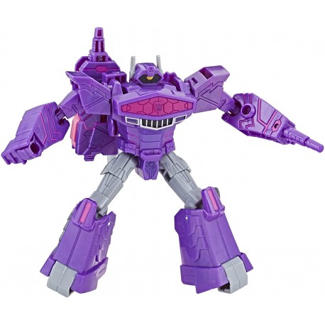 Figura Transformers Cyberverse Warrior Class Decepticon Shockwave
