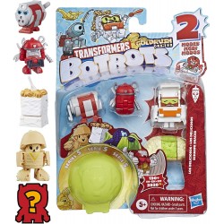 Figura Transformers Toys BotBots Series 5 Los Deliciosos 5-Pack - Mystery 2-in-1 Collectible s Kids Ages and Up