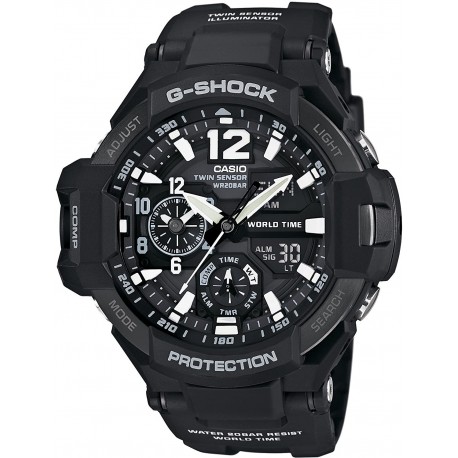 Reloj CASIO G-SHOCK SKY COCKPIT GA-1100-1AJF Man's (Importación USA)