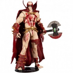 Figura Mcfarlane Toys Mortal Kombat Spawn Blood Feud Hunter Skin 7" Multicolor