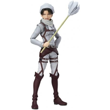 Figura Figma Good Smile Attack on Titan Levi FigmaWF2014 Cleaning ver.