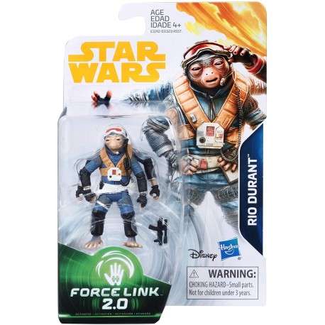 Figura Star Wars Rio Durant Force Link 2.0 3.75 inch