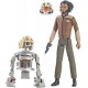 Figura Star Wars Resistance Animated Series 3.75-inch Jarek Yeager and Bucket R1-J5 2-Pack