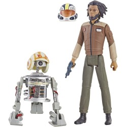 Figura Star Wars Resistance Animated Series 3.75-inch Jarek Yeager and Bucket R1-J5 2-Pack