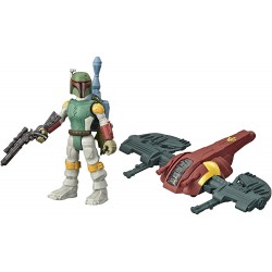 Figura Star Wars Mission Fleet Gear Class Boba Fett Capture in The Clouds 2.5-Inch-Scale and Vehicle Toys for Kids Ages 4 Up