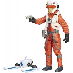 Figura Star Wars The Force Awakens 3.75-Inch Snow Mission Wave 2 X-Wing Pilot Asty