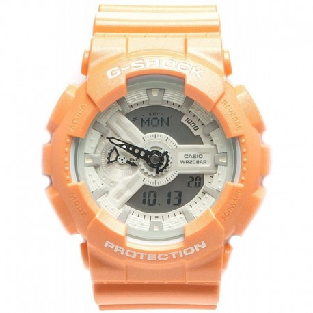 Reloj Casio G-Shock Orange GA110SG-4A (Importación USA)