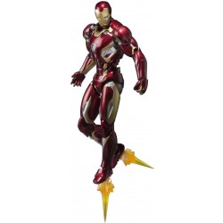Figura Bandai SPIRITS SH Figuarts Avengers Iron Hombre Mark 45 About 155mm ABS u0026 PVC die-cast Painted