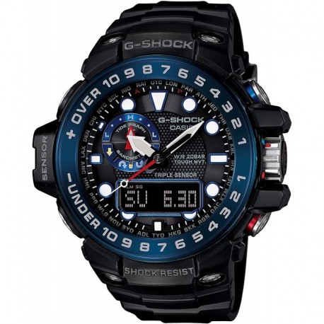 Reloj Casio GWN-1000B-1BJF Nuevo Original (Importación USA)
