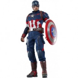 Figura Hot Toys Marvel Avengers Age of Ultron Captain America 1/6th Scale Collectible MMS 281
