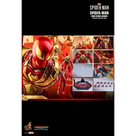 Figura Hot Toys Video Game Masterpiece Series Spider-ManIron Spider Armor 1/6 Sixth Scale