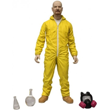 Figura Mezco Toyz Breaking Bad 6" Walter White Hazmat Yellow Suit