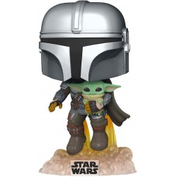 Figura Star Wars Funko Pop! Wars The Mandalorian Flying Child
