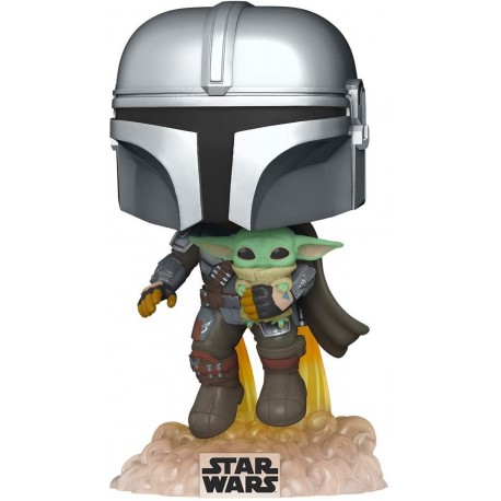 Figura Star Wars Funko Pop! Wars The Mandalorian Flying Child
