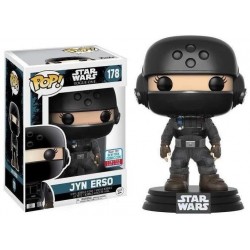 Figura Star Wars POP! Wars Rogue One Jyn Disguise Helmet 178 NYCC 2017 Exclusive Vinyl Bobble-Head