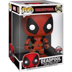 Figura Marvel Funko POP! Deadpool Exclusive 10-Inch Vinyl Bobble Head 543 Super-Size