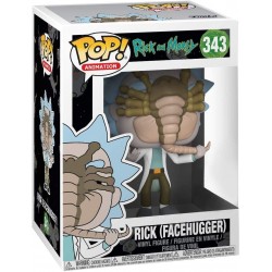 Figura Funko and Morty-Rick Facehuggher Figurine Multicoloured 28455