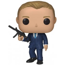 Figura Funko Pop! Movies James Bond Daniel Craig Quantum of Solace Multicolor Standard