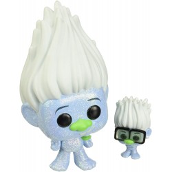 Figura Funko Pop! Movies Trolls World Tour Hip Hop Guy Diamond Multicolor