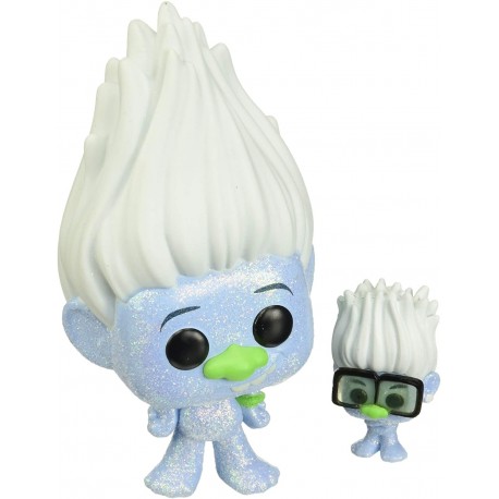 Figura Funko Pop! Movies Trolls World Tour Hip Hop Guy Diamond Multicolor