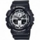 Reloj Hombre Casio G-Shock GA100BW-1A Black Resin Quartz (Importación USA)