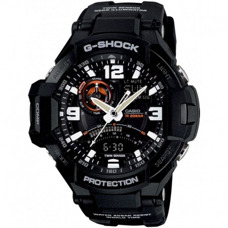 Reloj Hombre Casio GA1000 Gravity Master G-Shock Aviation (Importación USA)