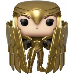 Figura Funko POP! Heroes Wonder Mujer WW84 329 Golden Armor Shield Exclusive