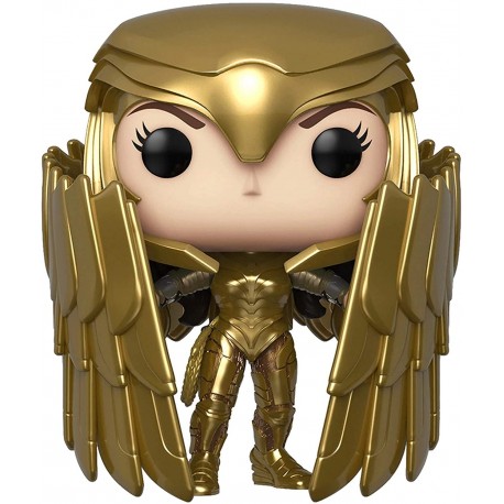 Figura Funko POP! Heroes Wonder Mujer WW84 329 Golden Armor Shield Exclusive