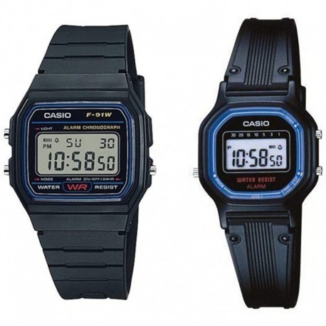 Reloj Casio F91W/LA11WB Nuevo Original (Importación USA)