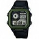 Reloj Casio AE-1200WHB-1BVEF s World Time Black Combi (Importación USA)