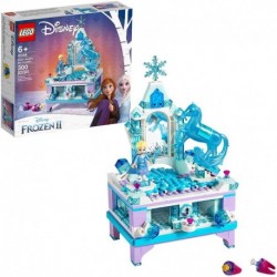 LEGO Disney Frozen II Elsa's Jewelry Box Creation 41168 Building Kit Elsa Mini Doll and Nokk figure for Creative Play 300 Pieces