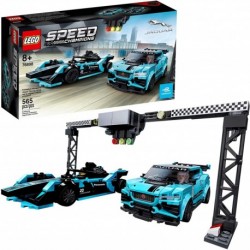 LEGO Speed Champions Formula E Panasonic Jaguar Racing Gen2 car and I-PACE eTROPHY 76898 Building Kit New 2020 565 Pieces