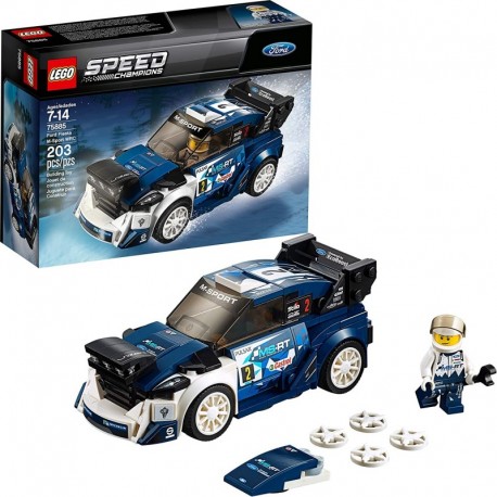 LEGO Speed Champions Ford Fiesta M-Sport WRC 75885 Building Kit 203 Pieces Discontinued by Manufacturer