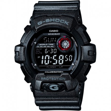 Reloj Hombre Casio G-Shock Black Dial Quartz - G8900SH-1 (Importación USA)