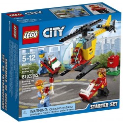 LEGO 60100 City Airport Starter Set Building Kit 81 Piece