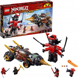 LEGO NINJAGO Legacy Cole's Earth Driller 70669 Building Kit 587 Pieces Discontinued by Manufacturer