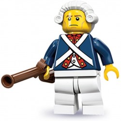 LEGO Series 10 Minifigure Revolutionary Soldier 71001